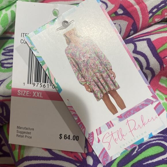 Stella Parker FLORAL DREAMS LILAC Dress - Picture 9 of 11